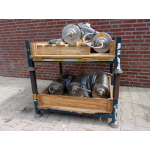 L 550 mm D 215 mm Roestvrij staal, Van der Graaf . TM215A40-0610 CR-S2. UNUSED.